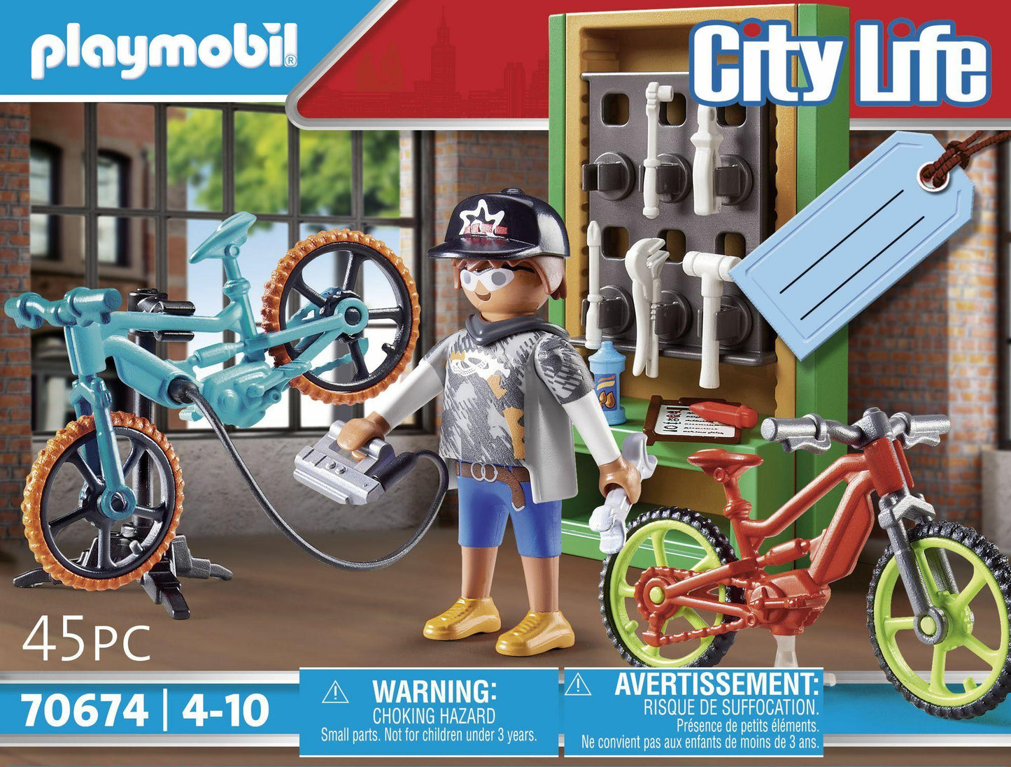 Playmobil City Life Bike Workshop 70674
