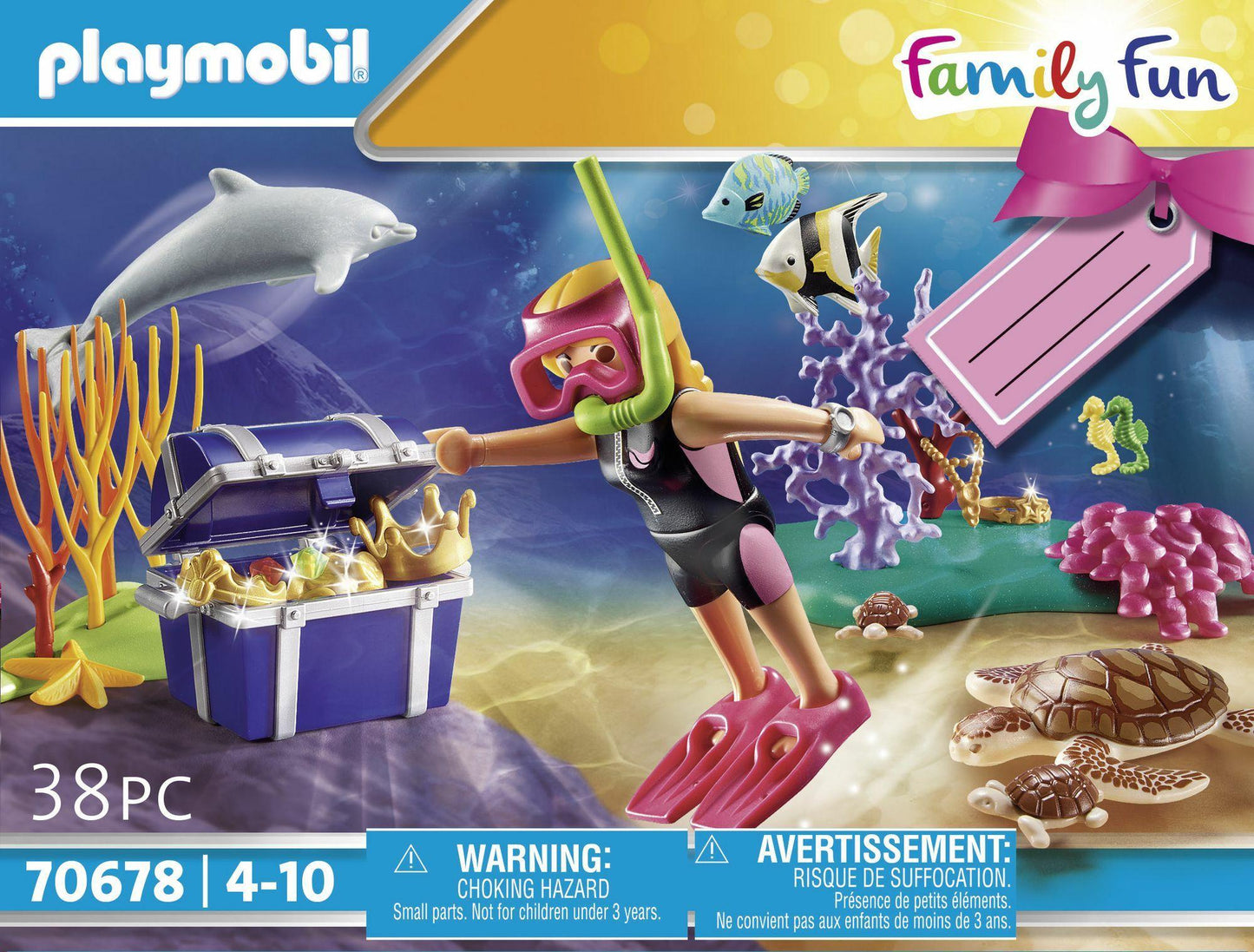 Playmobil Family Fun Treasure Diver 70678