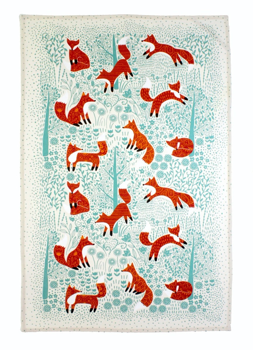 Ulster Weavers Cotton Tea Towel Foraging Fox