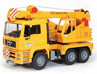 Bruder Man Crane Truck