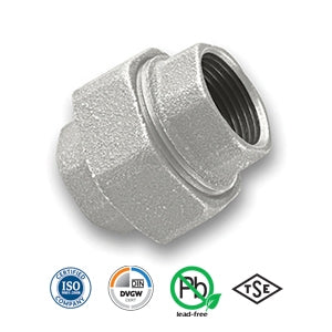 1" Galvanised FxF Union Tube/Pipe Fitting EN10242