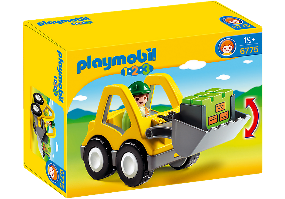 Playmobil Excavator 6775 – Sam Turner Sons - Main Image