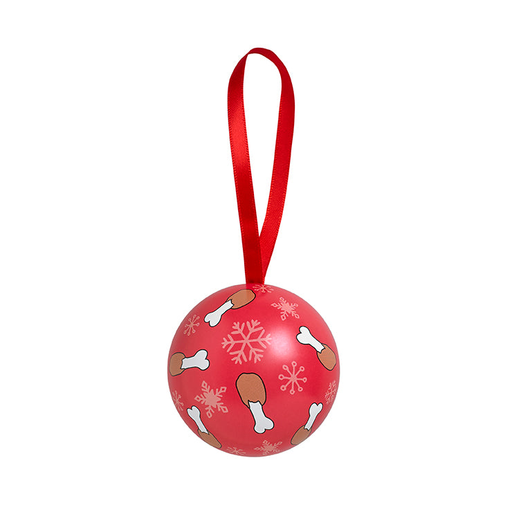 Good Boy Xmas Tin Bauble Dog