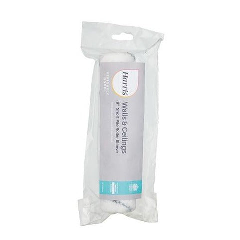 Harris Seriously Good Walls & Ceilings Short Pile Roller Sleeve 9in