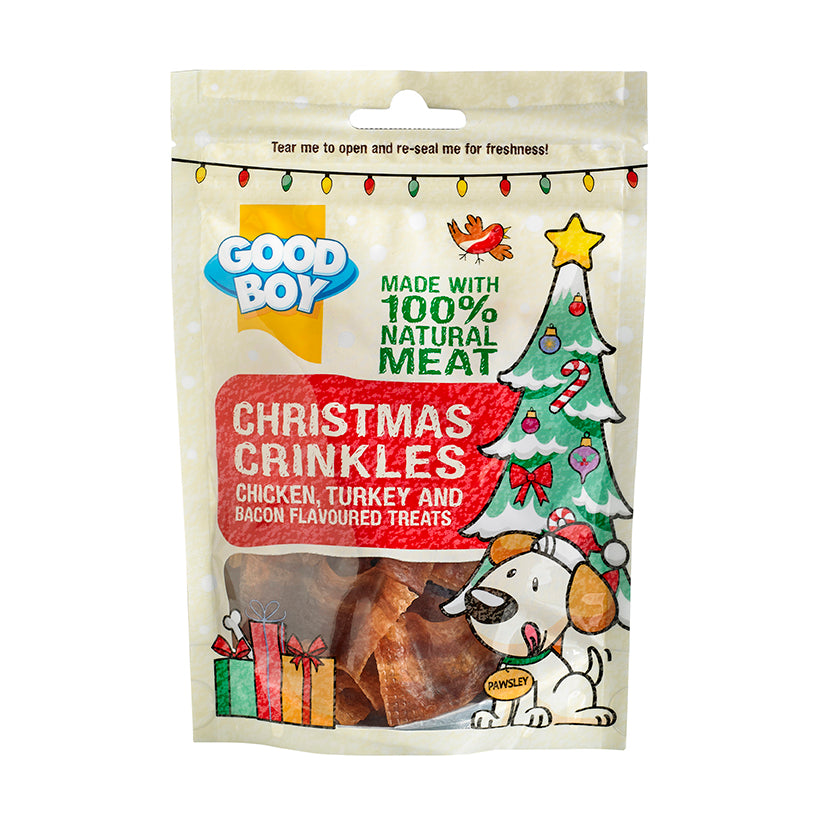 Good Boy Dog Crinkles Turkey & Bacon
