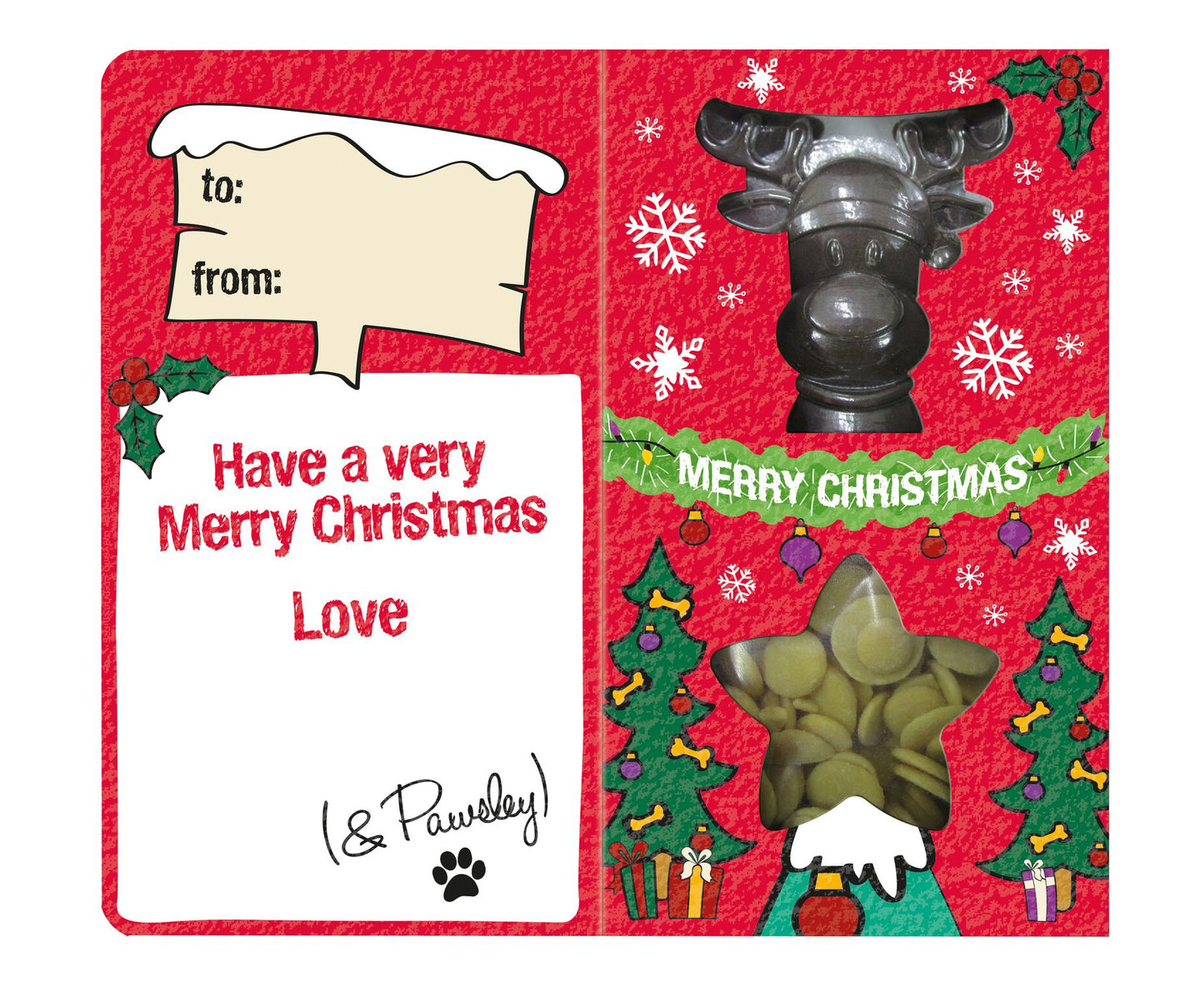 Good Boy Dog Gift Card Chocolate