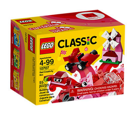 LEGO Classic Red Creativity Box 10707