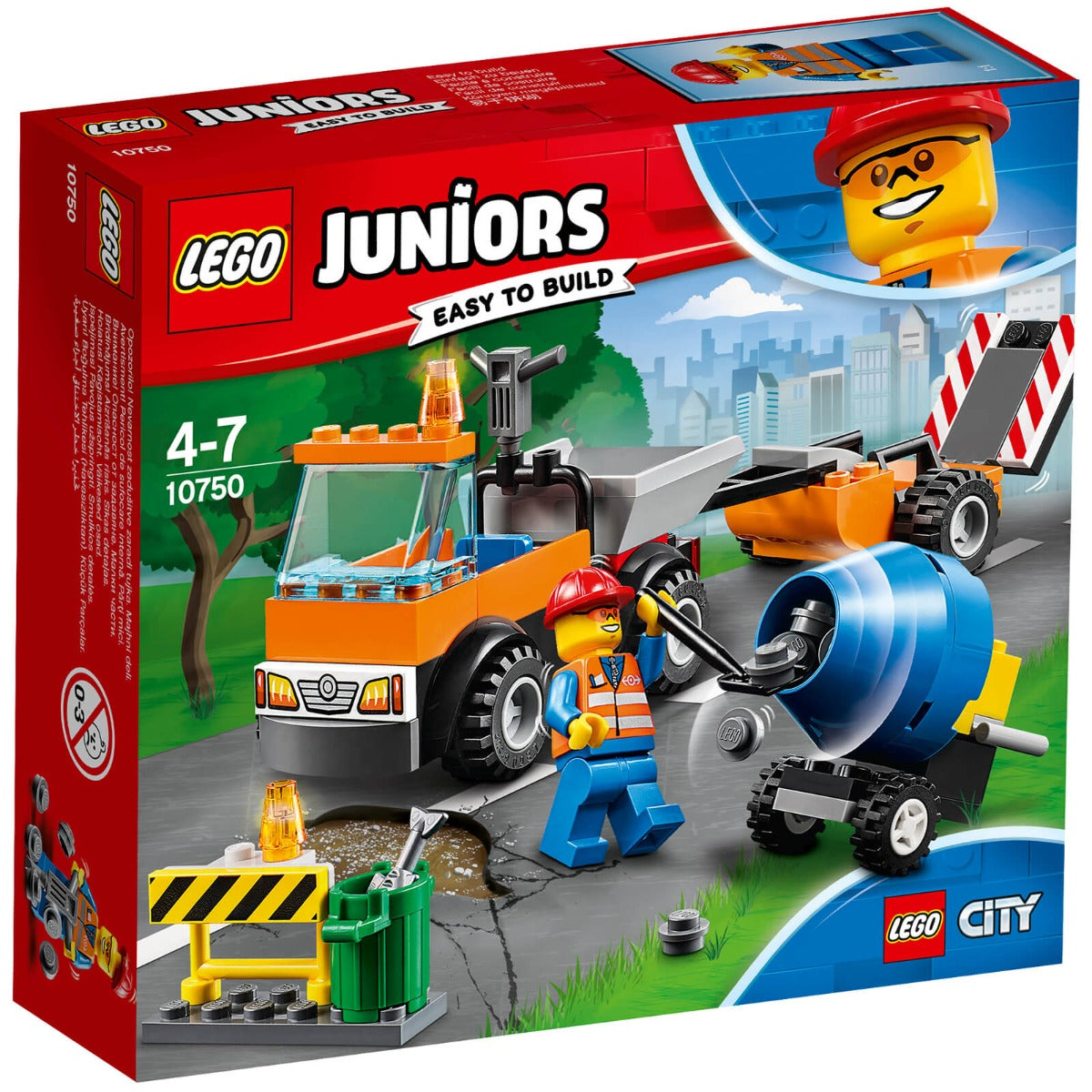 Lego Juniors Road Repair Truck 10750