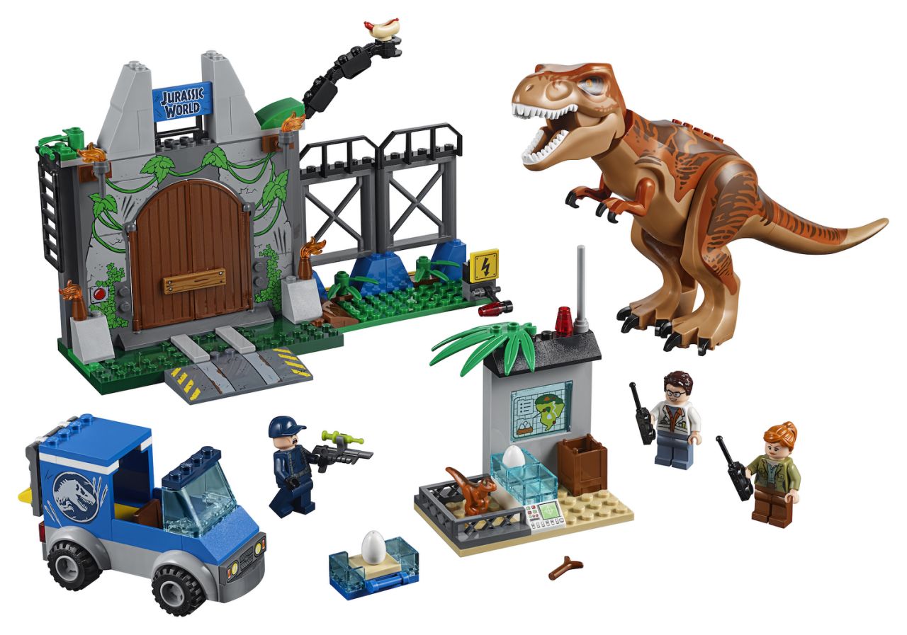 Lego Juniors Jurassic World 10758 T-Rex Breakout