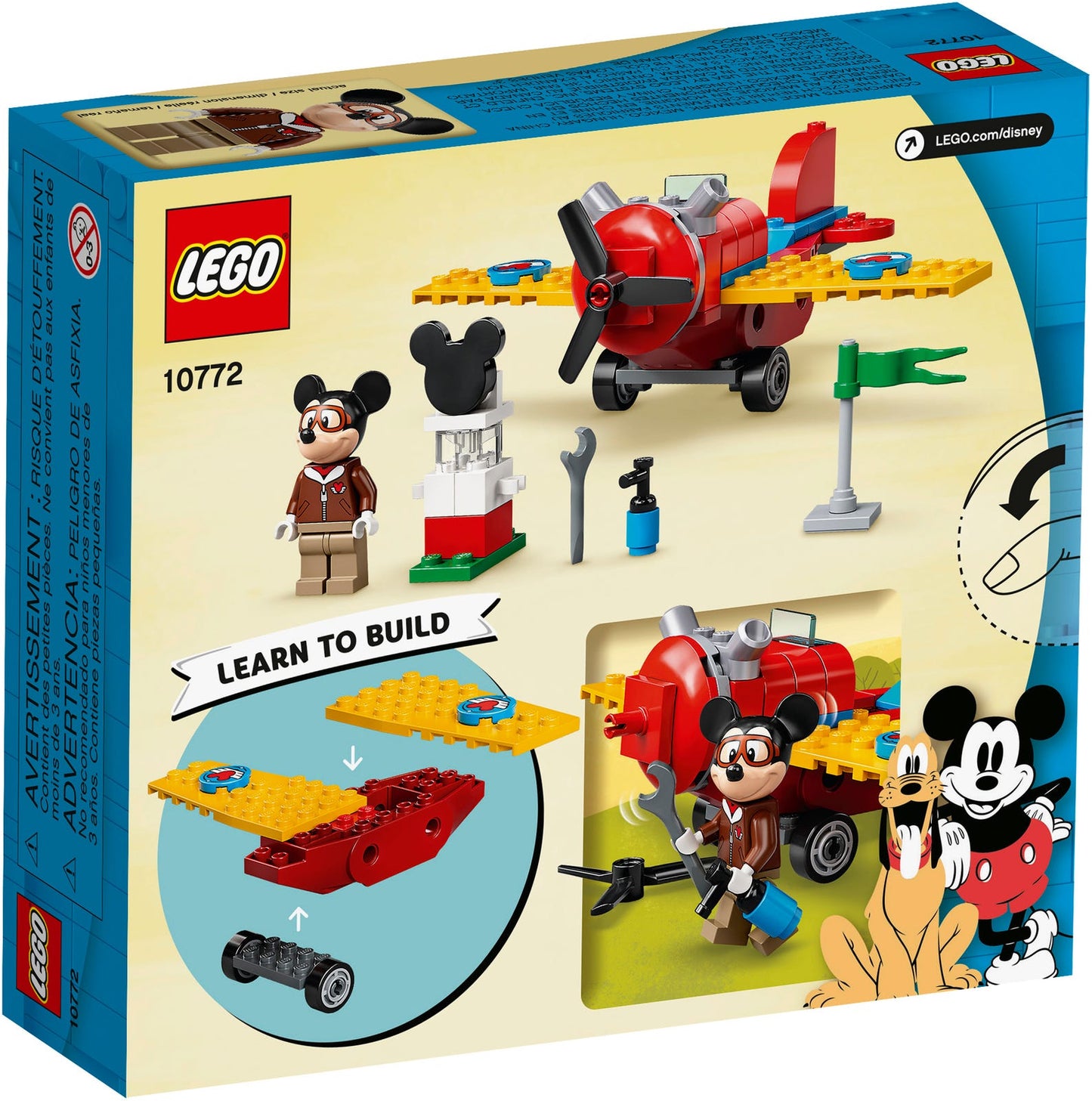 Lego Disney Mickey Mouse's Propeller Plane 10772