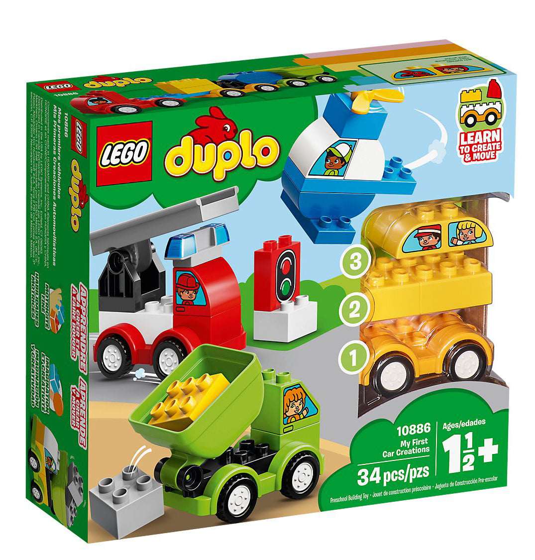 Lego Duplo My First Car Creations 10886