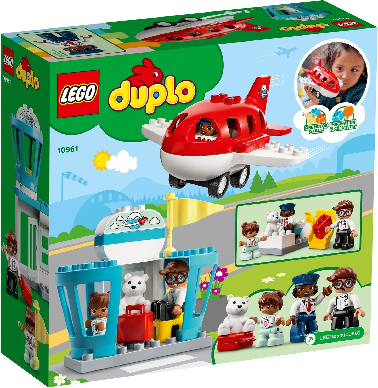 Lego Duplo Airplane & Airport 10961