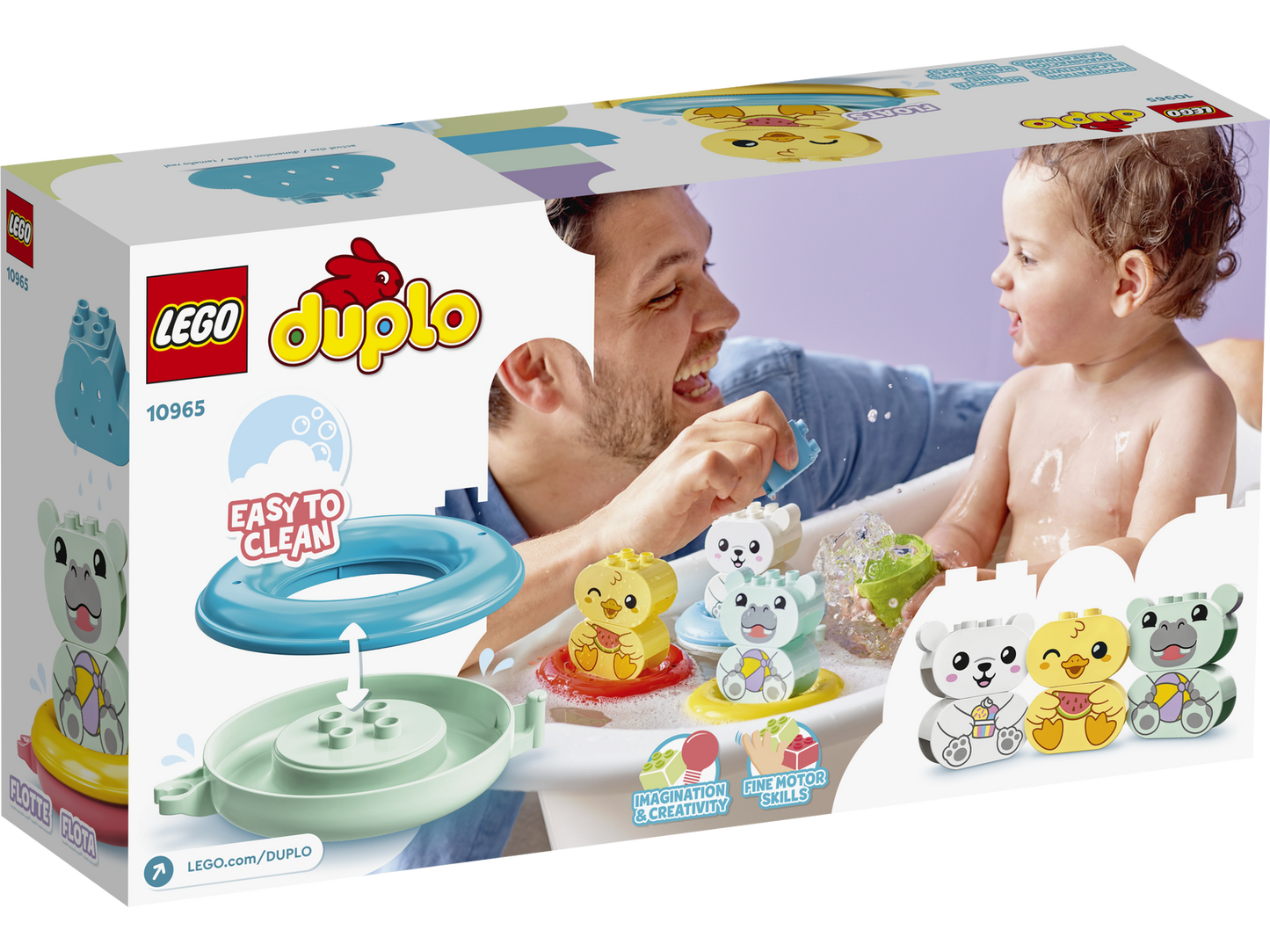 LEGO Duplo Bath Time Fun: Floating Animal Train 10965