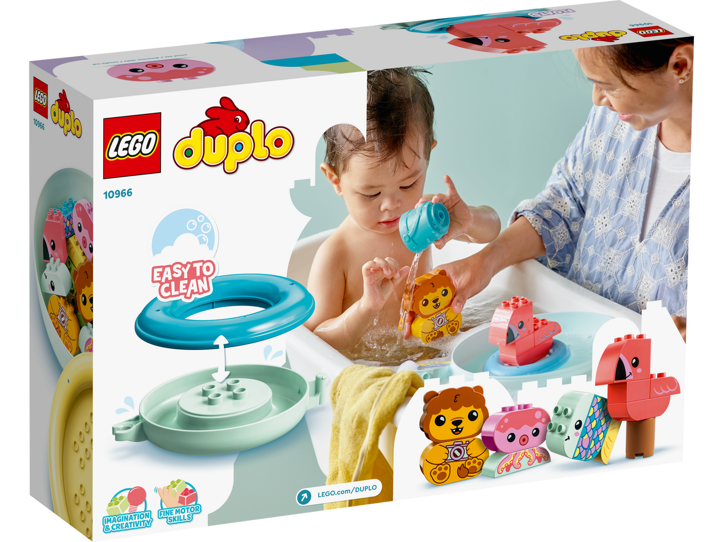 LEGO Duplo Bath Time Fun: Floating Animal Island 10966