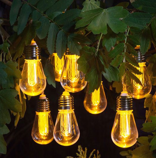 Noma Edison 10 String Lightbulb Set