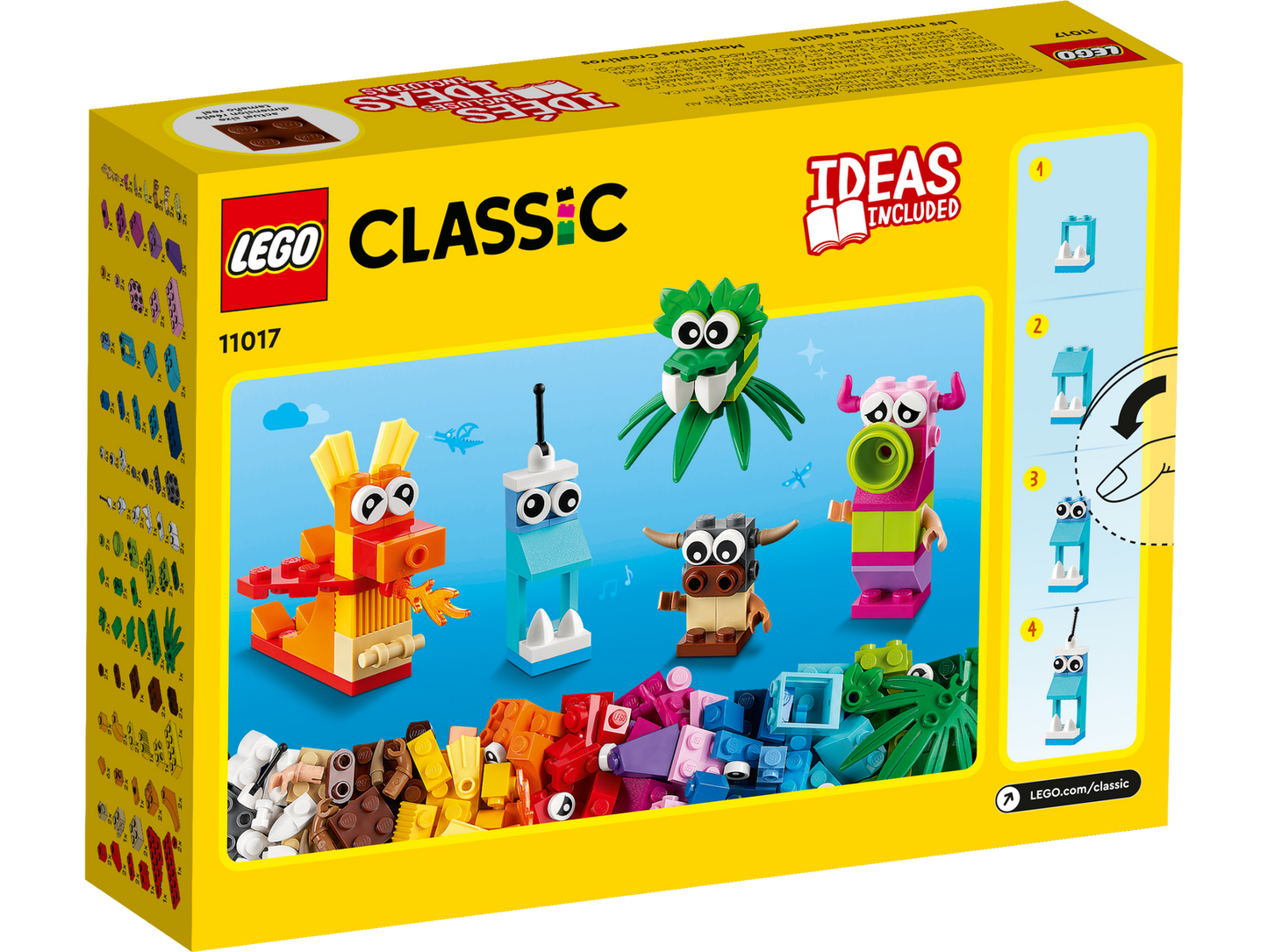 LEGO Classic Creative Monsters 11017