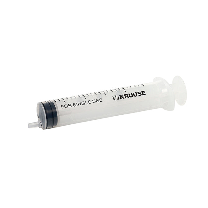 KRUUSE Disposable Syringe - Eccentric Nozzle