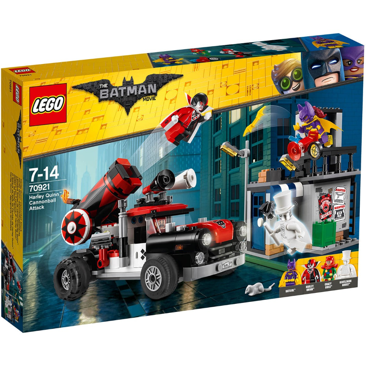 LEGO Batman Movie Harley Quinn Cannonball Attack 70921