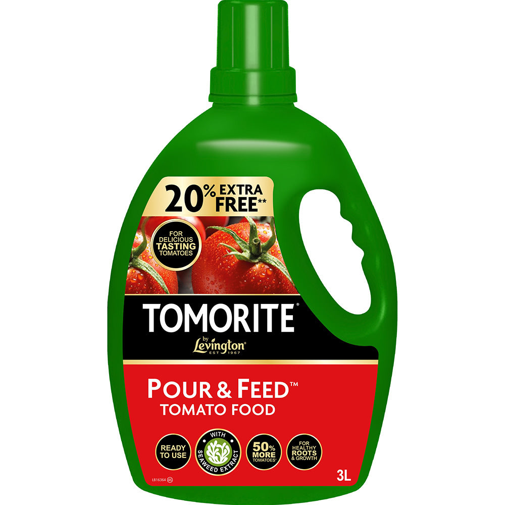 Levington Tomorite Pour & Feed Tomato Food 3L