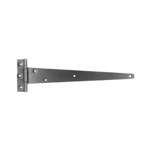 Perry Light Tee Hinges Black 150mm 6" 2-Pack