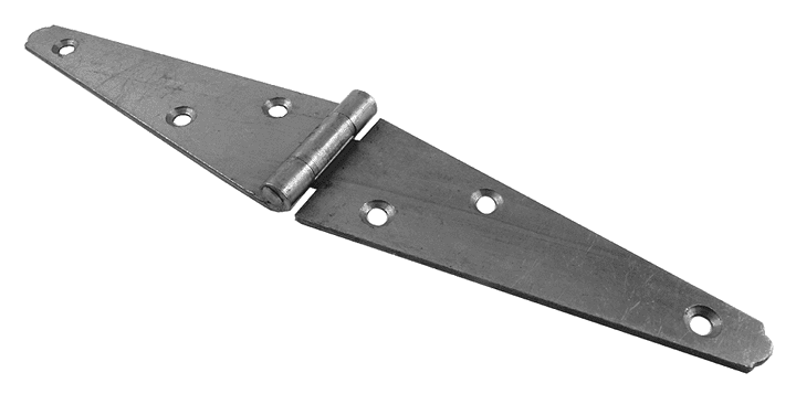 Perry Light Straight Strap Hinges 150mm 6" 2-Pack