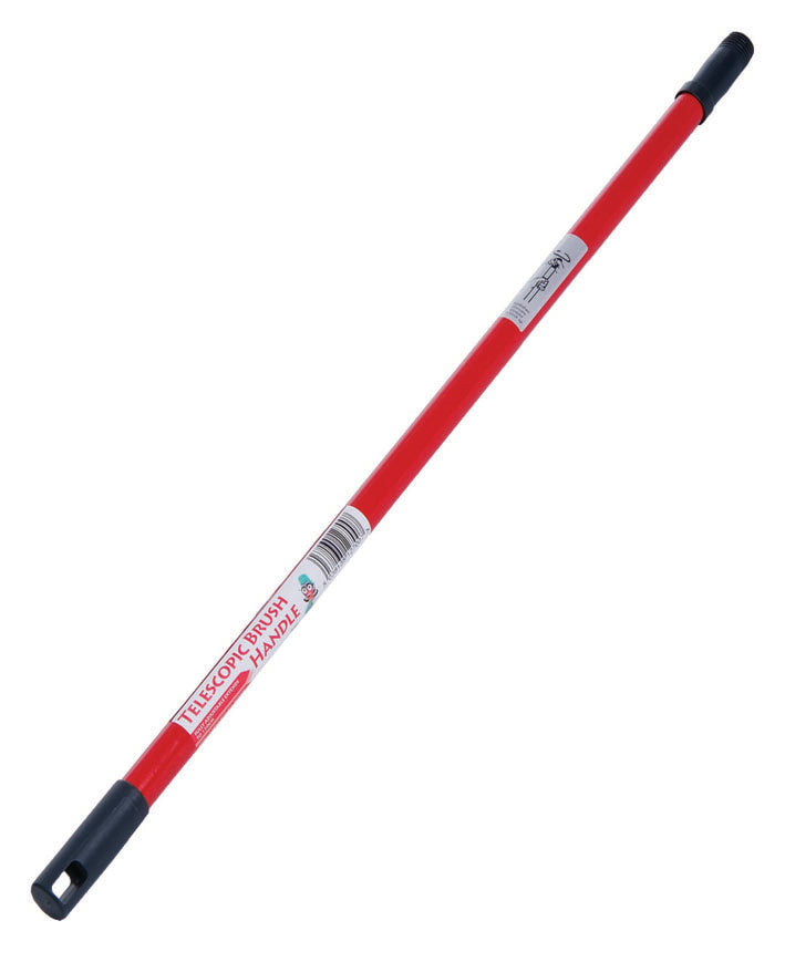 Wham Klean Soft Inclined Broom Head & Extending Handle Red/Grey