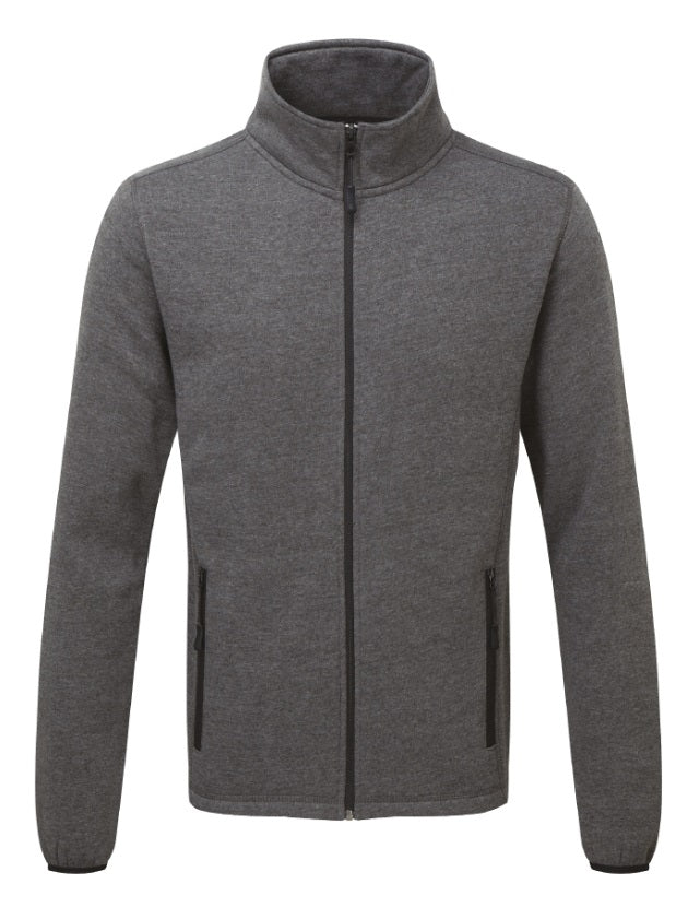 Blue Castle Melford Zip-Up Sweater 130 Grey