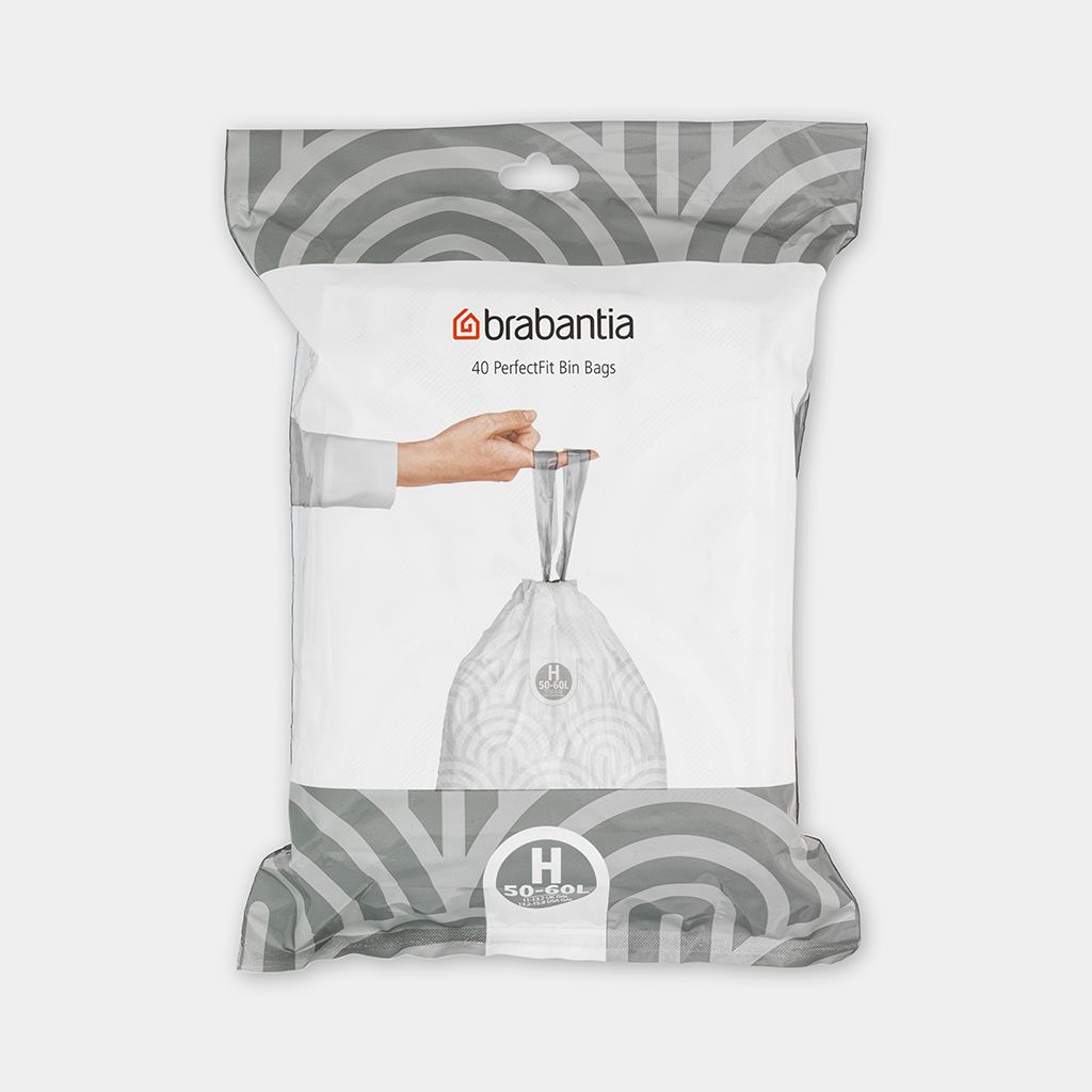 Brabantia PerfectFit Bags Code H 50-60L