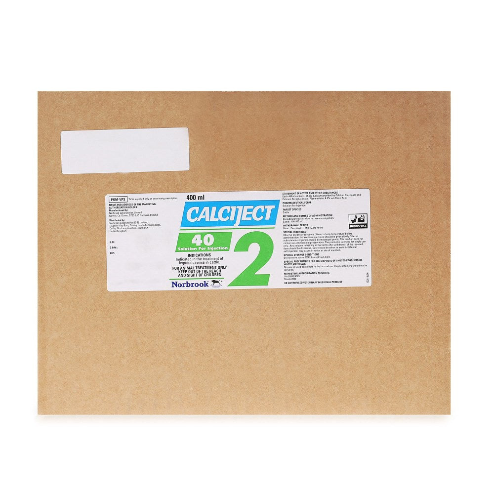 Calciject No.2 40% Solution for Injection for Cattle
