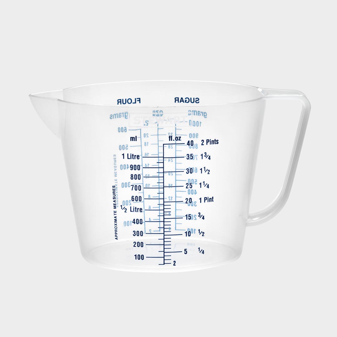 Stewart Measuring Jug Clear 1L