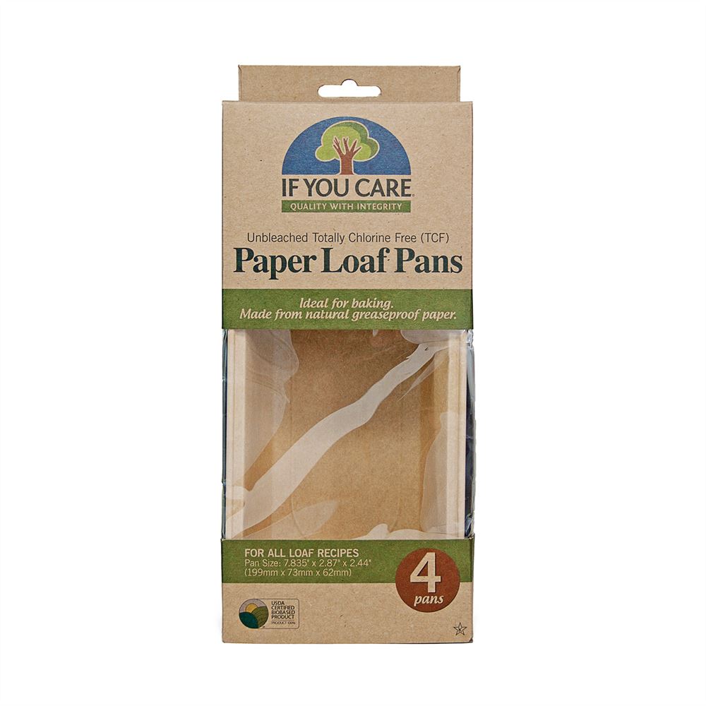 If You Care Paper Loaf Pans Unbleached