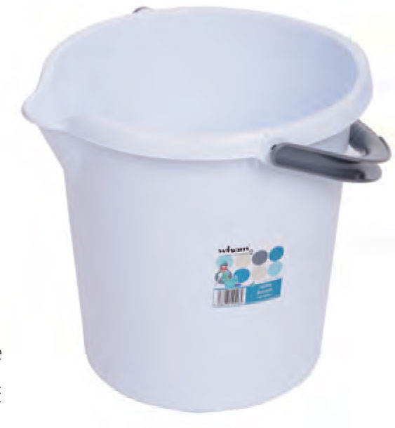 Wham Casa Bucket White 16L