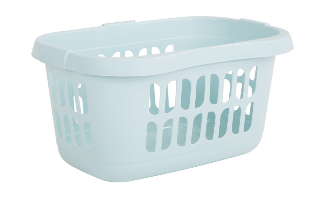 Wham Casa Hipster Laundry Basket Duck Egg
