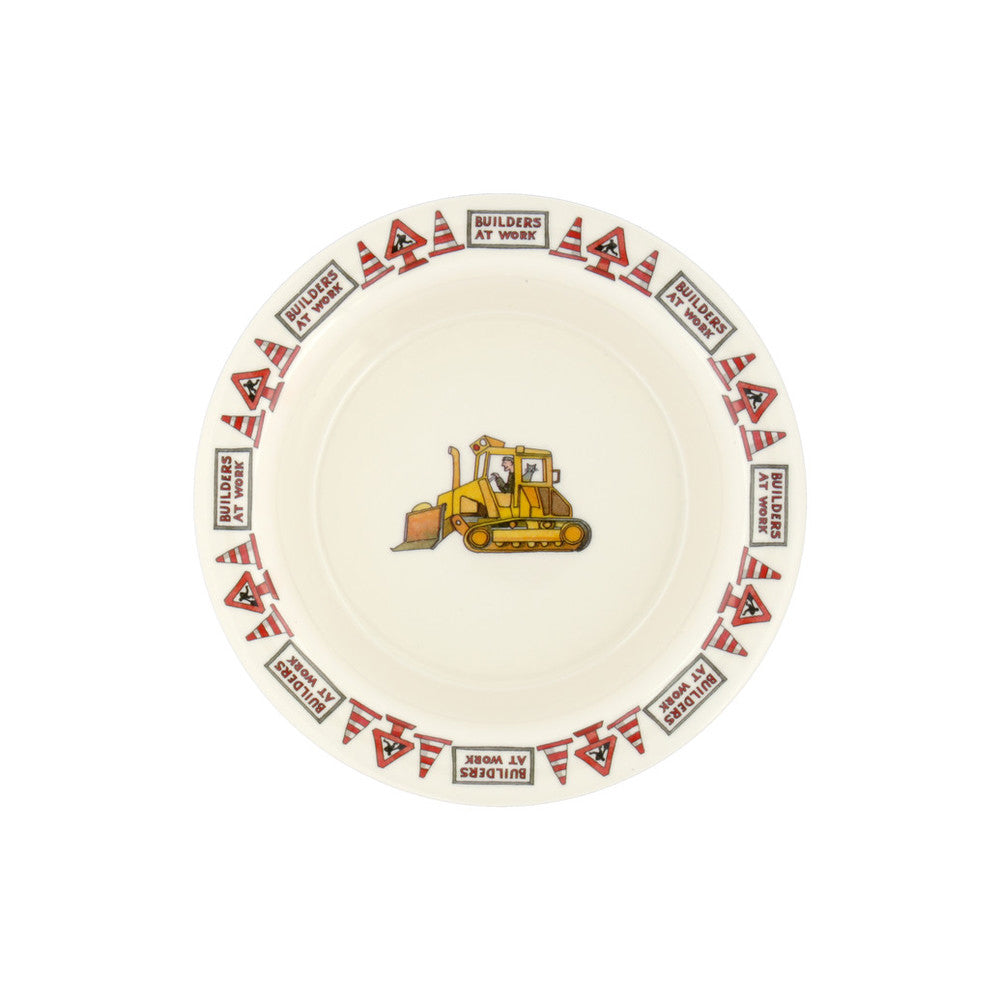 Emma Bridgewater Builders At Work 3 Piece Melamine Set Suitcase