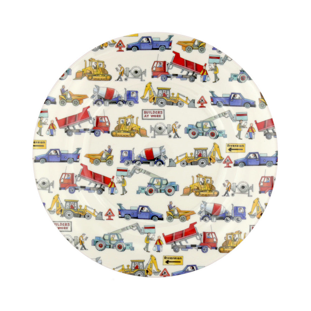 Emma Bridgewater Builders At Work Melamine Plate