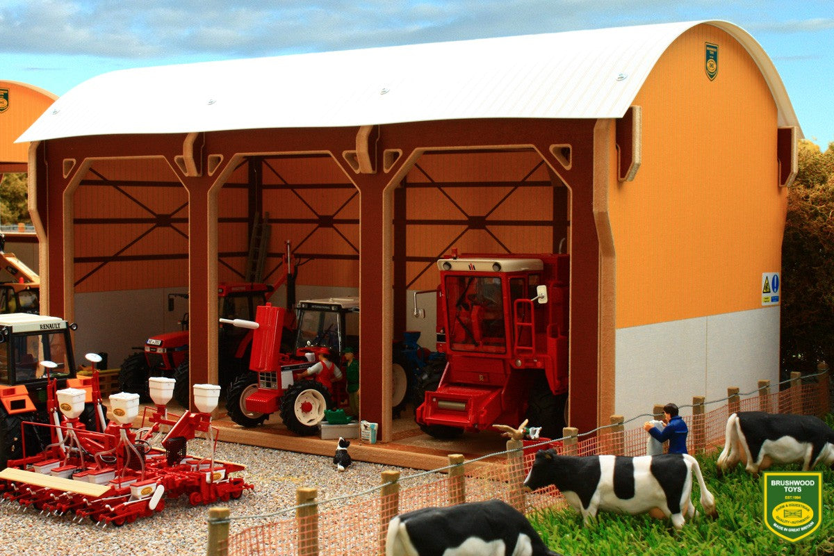 Brushwood Dutch Barn Tractor Shed BT8980