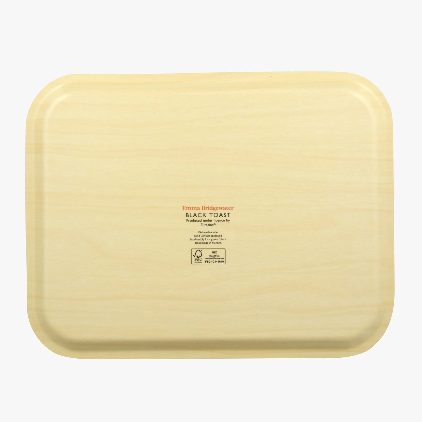 Emma Bridgewater Black Toast Birch Rectangular Tray
