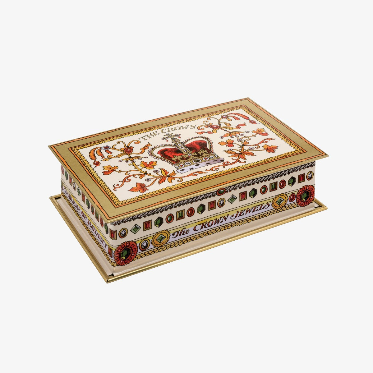 Emma Bridgewater The Crown Jewels Vintage Style Hinged Lid Tin