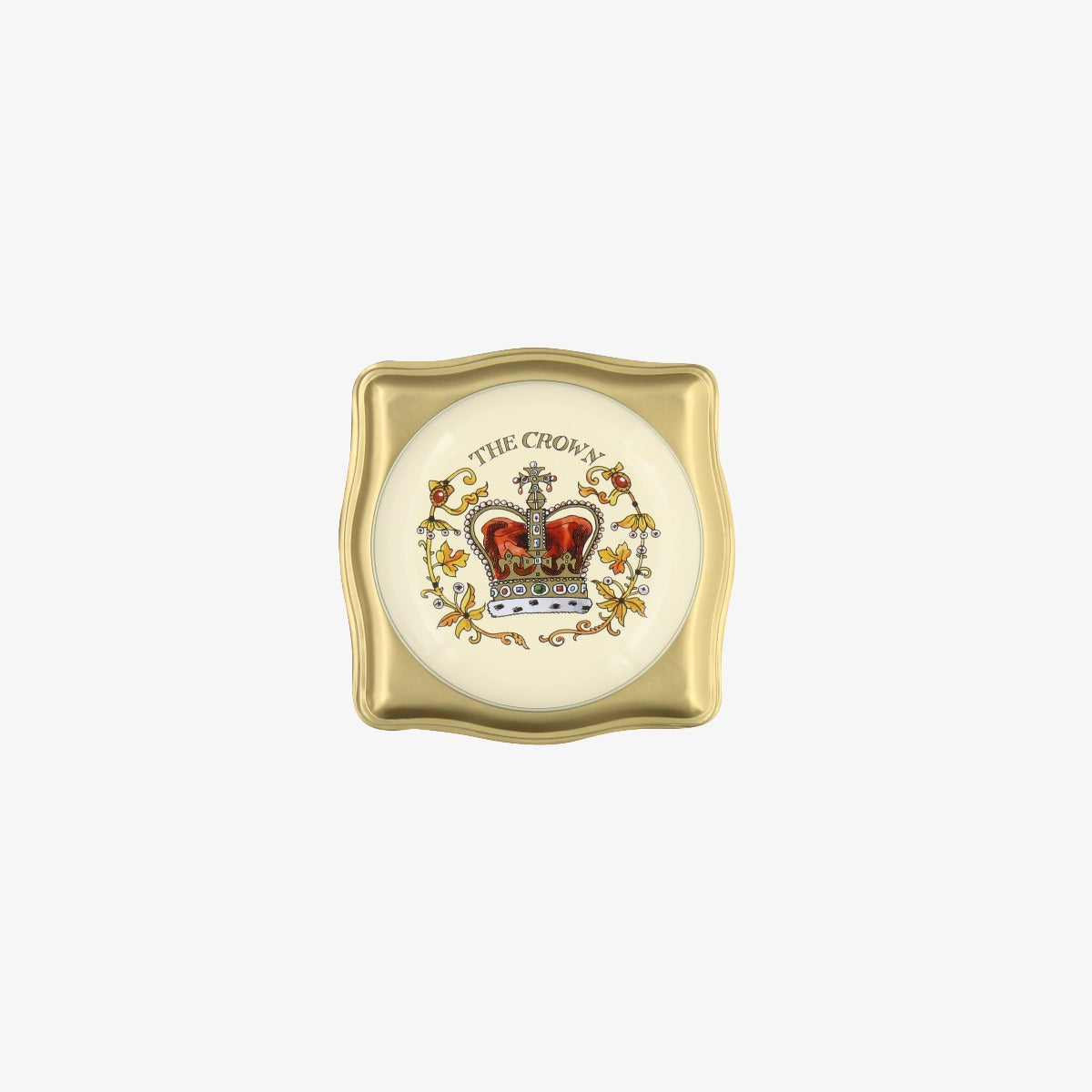Emma Bridgewater The Crown Jewels Dome Lid Curved Tin Caddy