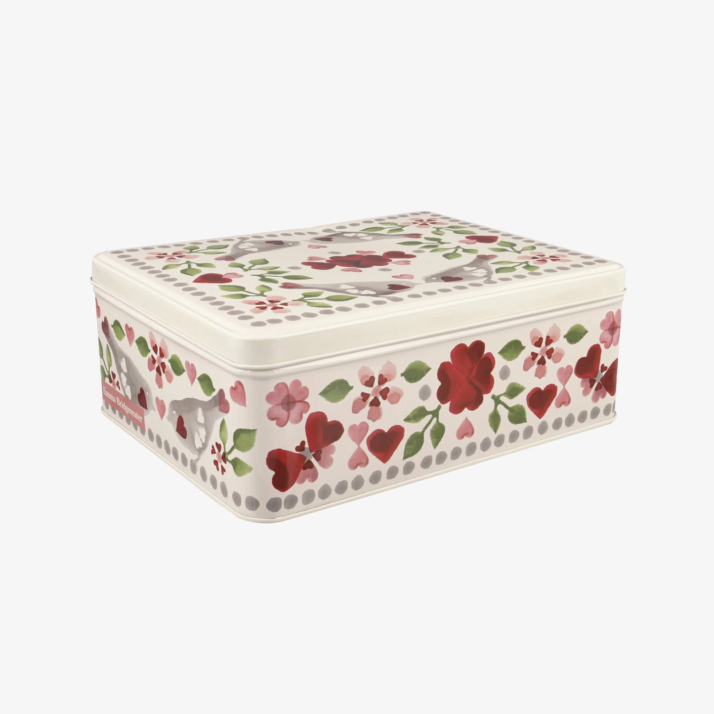 Emma Bridgewater Love Birds Deep Rectangular Tin