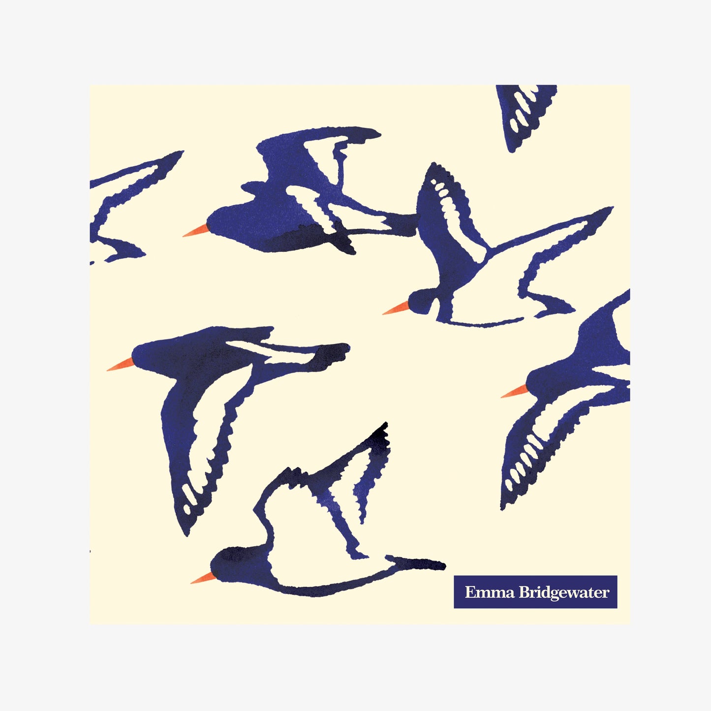 Emma Bridgewater Lunch Napkins Oyster Catchers Cream
