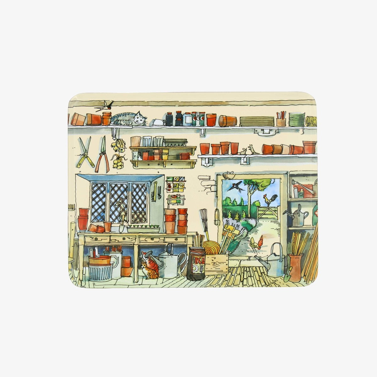 Emma Bridgewater Potting Shed Deep Rectangular Tin
