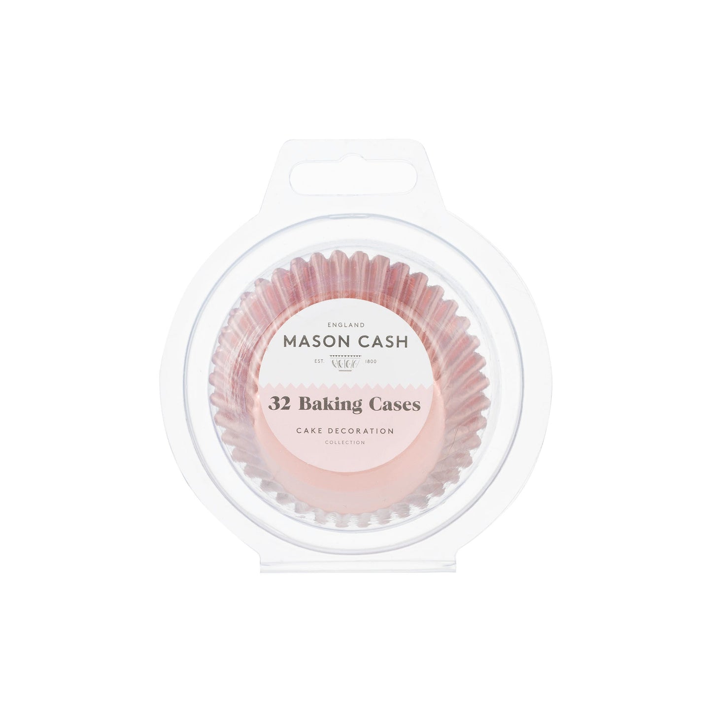 Mason Cash Set of 32 Rose Gold Foil Cupcake Cases