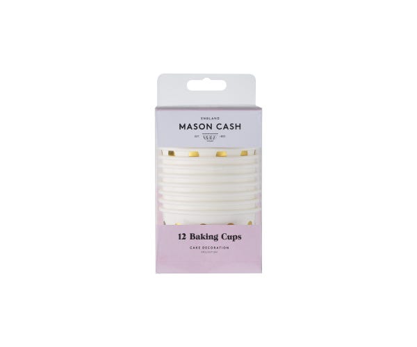Mason Cash 12 Metallic Baking Cups