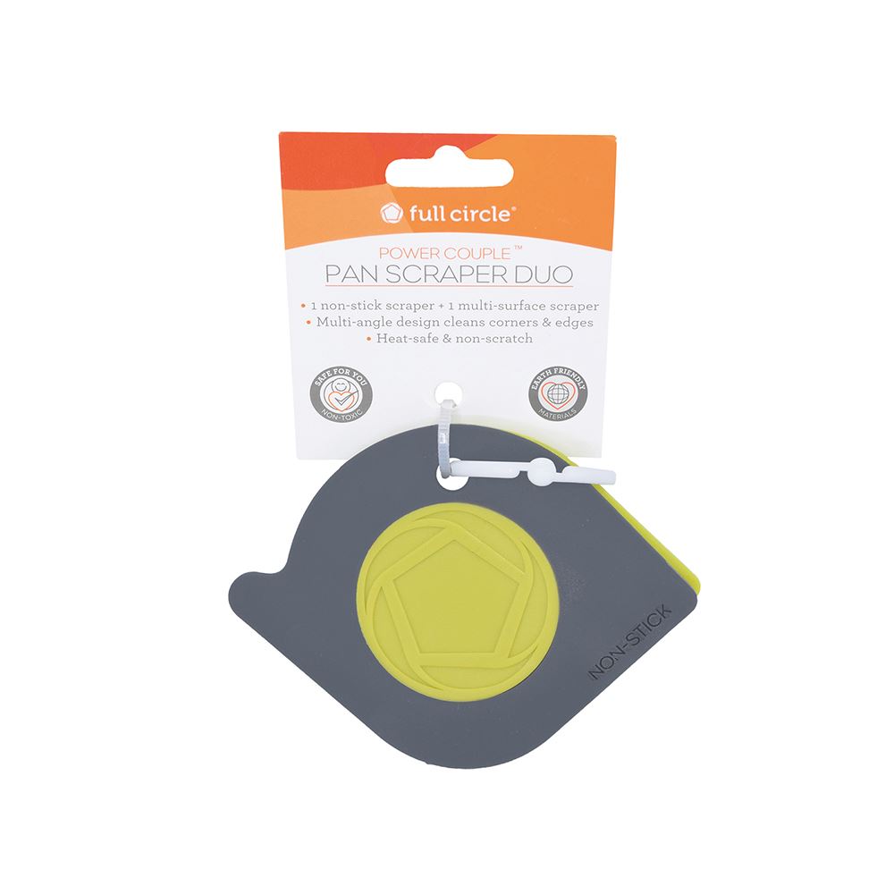 Full Circle Power Couple Pan Scraper Duo