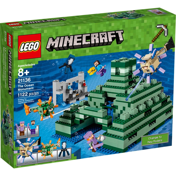 Lego Minecraft The Ocean Monument 21136