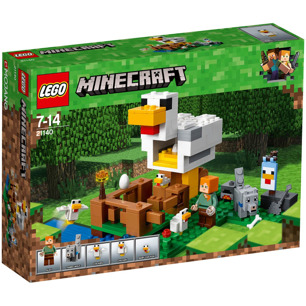 Lego Minecraft The Chicken Coop 21140