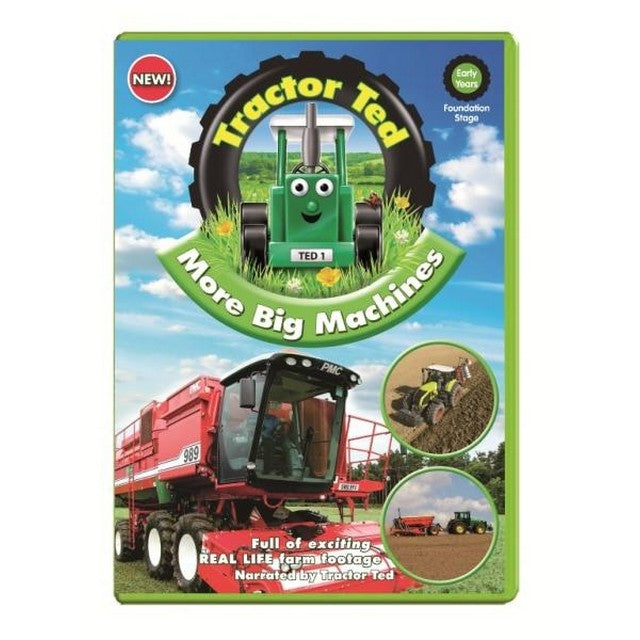 Tractor Ted Meets More Big Machines DVD
