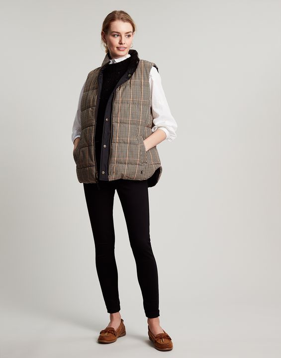 Joules Atwell Diamond Quilt Reversible Gilet