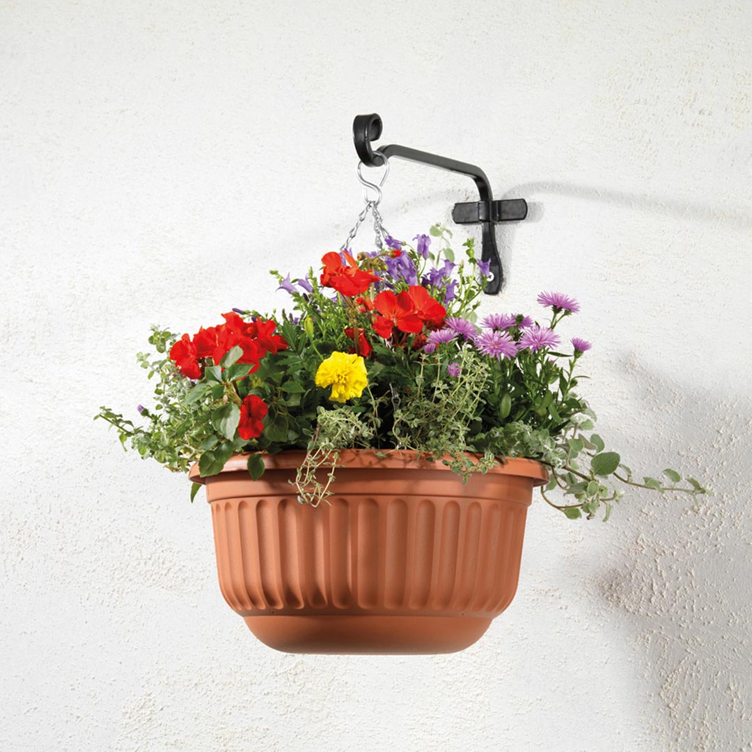 Stewart Corinthian Low Planter Terracotta 45 x 20cm